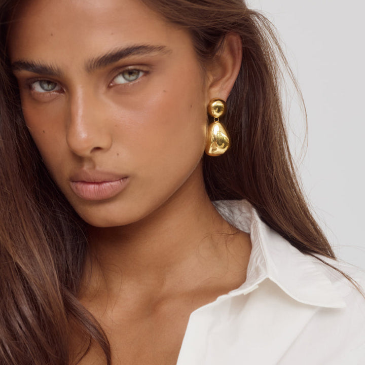Cora Earrings | 18K Gold