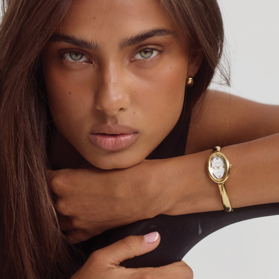 Kate Watch | White | 14K Gold