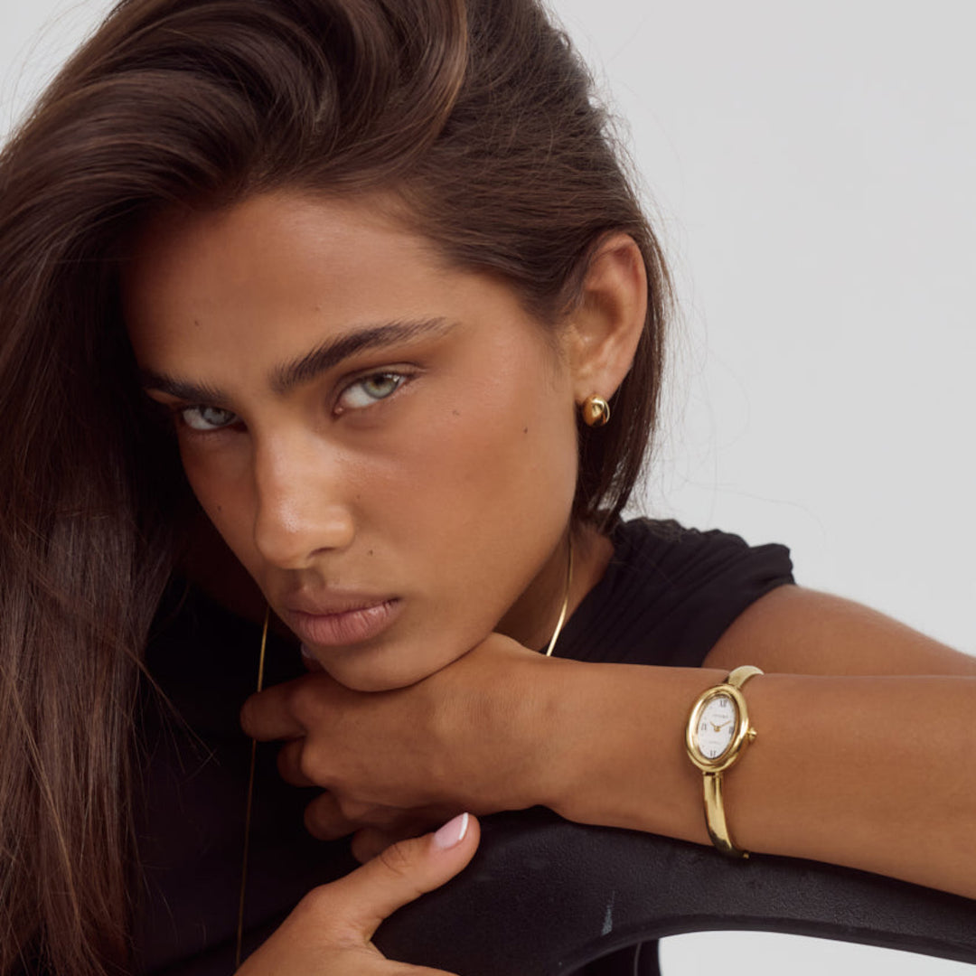 Kate Watch | White | 14K Gold