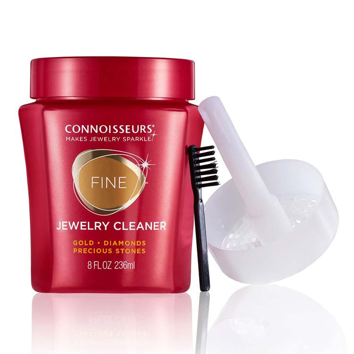 Connoisseurs Fine Jewellery Cleaner 250ml Dip Tray + Brush