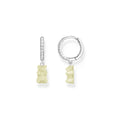 THOMAS SABO x HARIBO: Silver Creole Pineapple White Goldbear (Single Hoop)