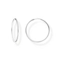 THOMAS SABO Medium hoop earrings Silver