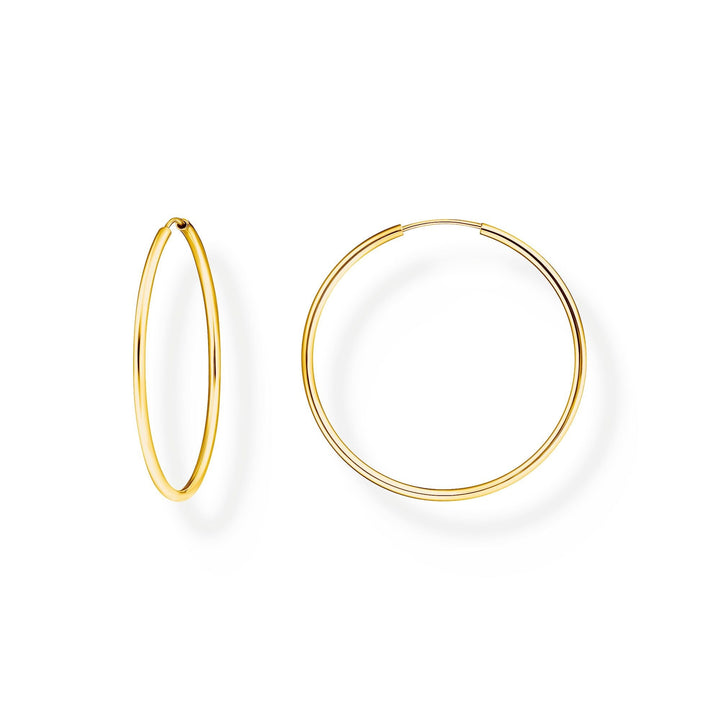 THOMAS SABO Medium hoop earrings Gold