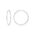 THOMAS SABO Large hoop earrings silver