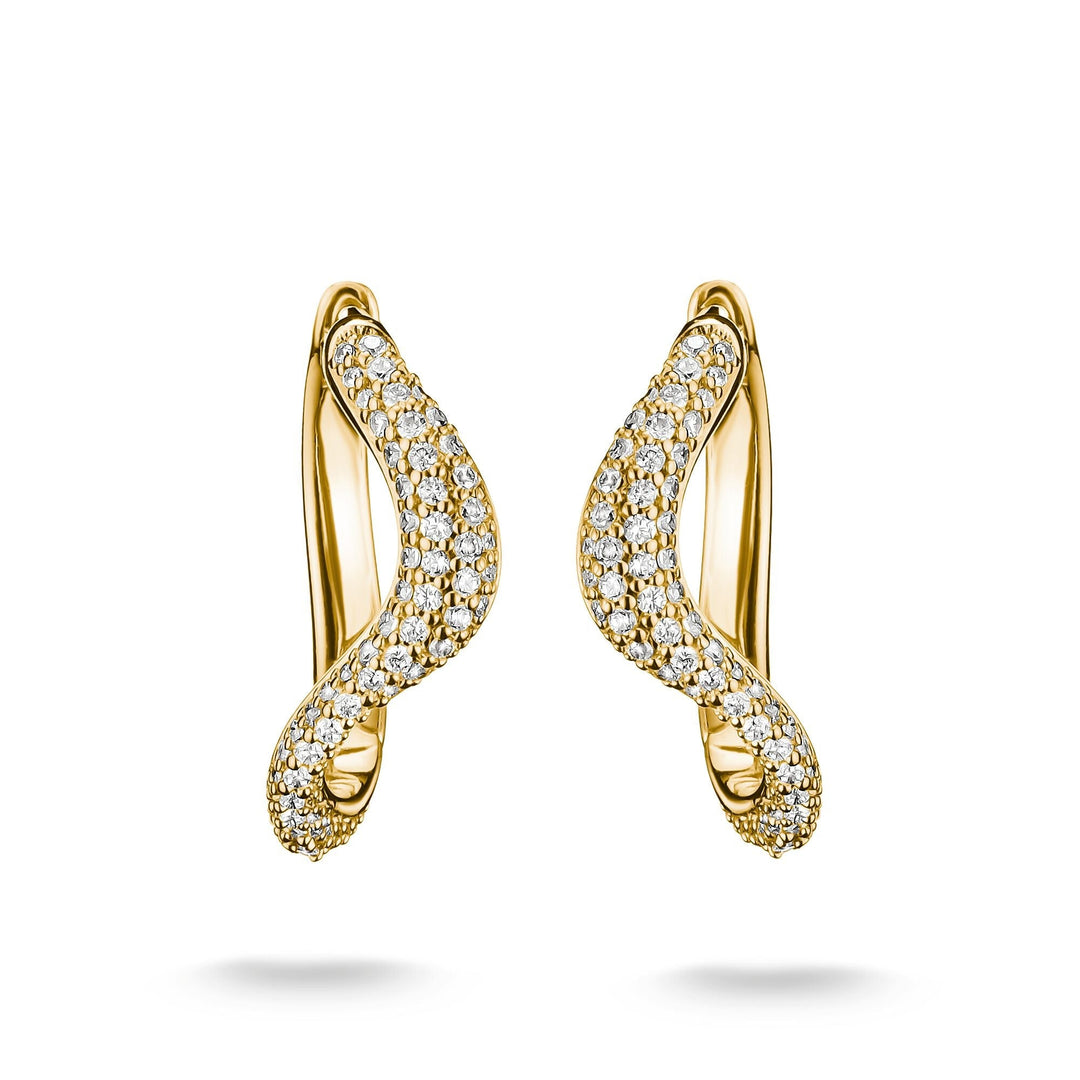 Hoop earrings with zirconia
 | THOMAS SABO Australia