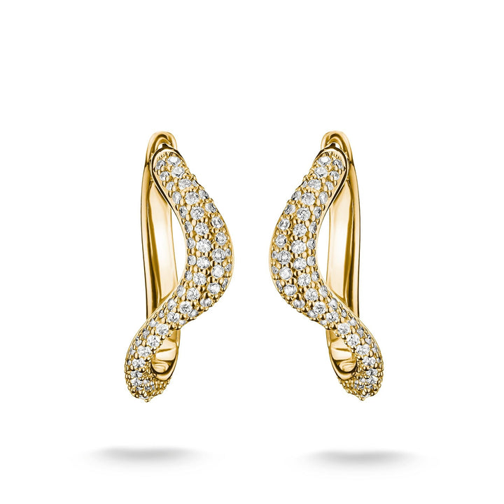 Hoop earrings with zirconia
 | THOMAS SABO Australia