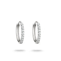 Hoop earrings with zirconia | Jewellery Boutique Australia