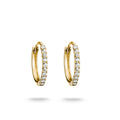 Hoop earrings with zirconia | Jewellery Boutique Australia