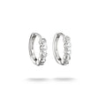 Hoop earrings with zirconia | Jewellery Boutique Australia