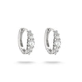 Hoop earrings with zirconia | Jewellery Boutique Australia