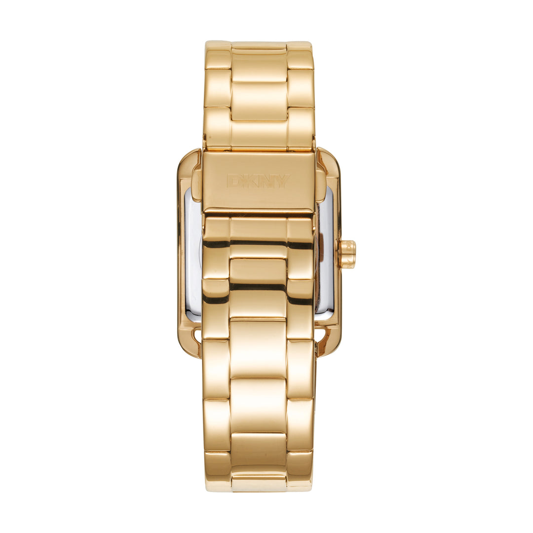 DKNY Iconic - City Maxi Gold Stainless Steel 29x37mm Watch