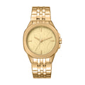 Logo -Brooklyn Midi Gold Stainless Steel 34mm Watch