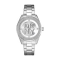 Logo -Chambers Midi Silver Stainless Steel 34mm Watch