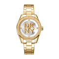 Logo -Chambers Midi Gold Stainless Steel 34mm Watch