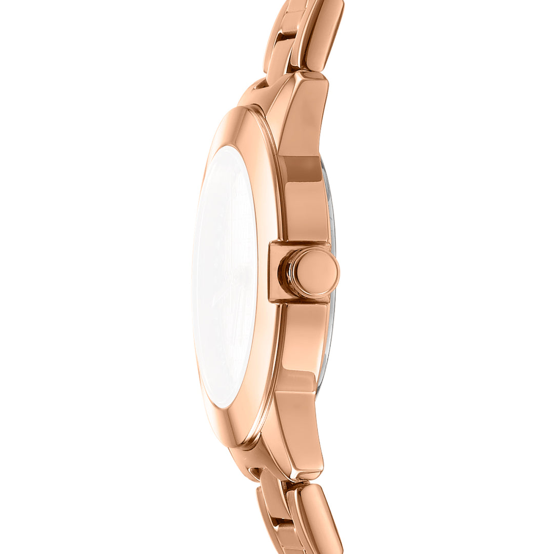 DKNY Everyday -Park Ave Logo Rose Gold Stainless Steel 30mm Watch