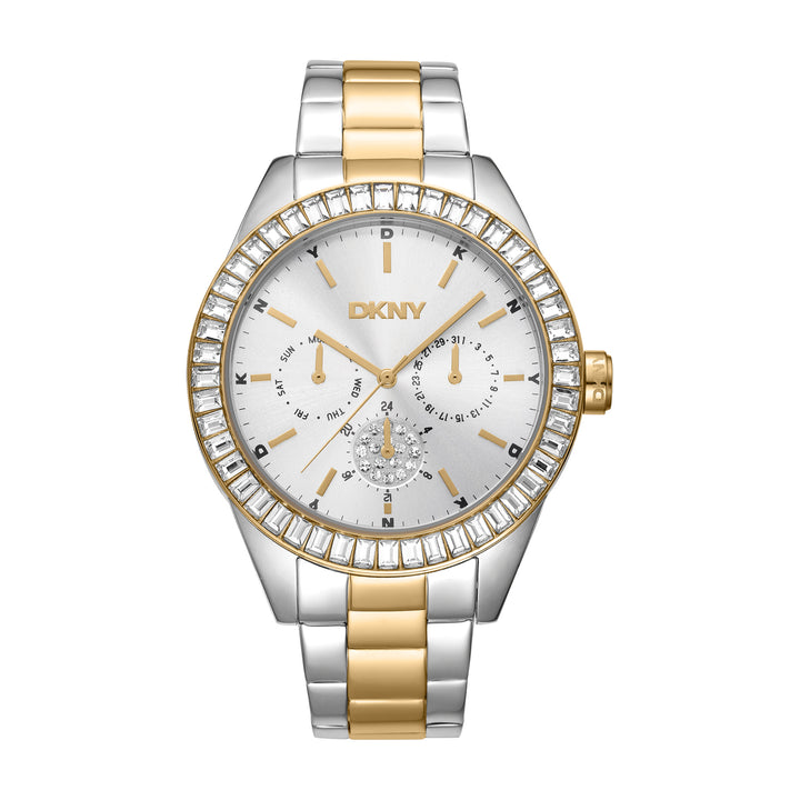 DKNY Evening -Nolita Multi Glitz Two-Tone Stainless Steel 40mm Watch