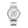 Logo -Soho Logo Silver Stainless Steel 36mm Watch