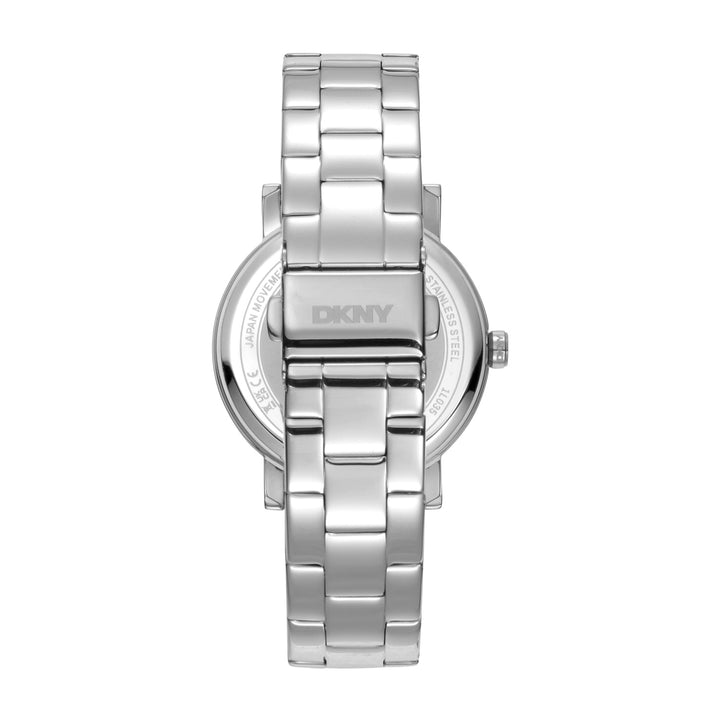 DKNY Logo -Soho Logo Silver Stainless Steel 36mm Watch