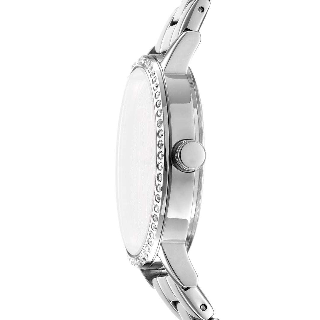 DKNY Logo -Soho Logo Silver Stainless Steel 36mm Watch