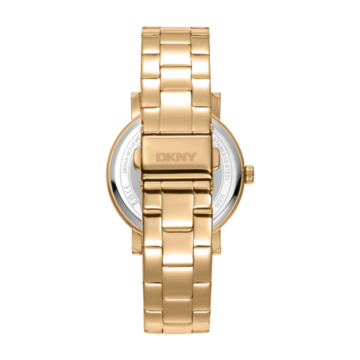 DKNY Logo -Soho Logo Gold Stainless Steel 36mm Watch
