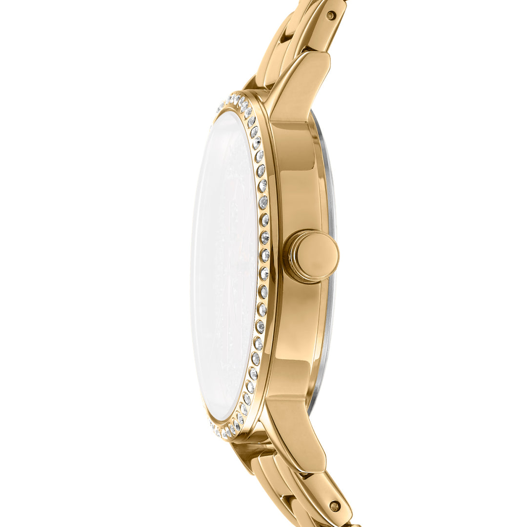 DKNY Logo -Soho Logo Gold Stainless Steel 36mm Watch