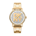 Logo -Soho Logo Gold Stainless Steel 36mm Watch
