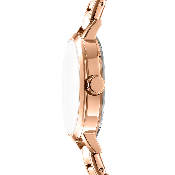 DKNY Urban -Soho Glitz Rose Gold Stainless Steel 30mm Watch