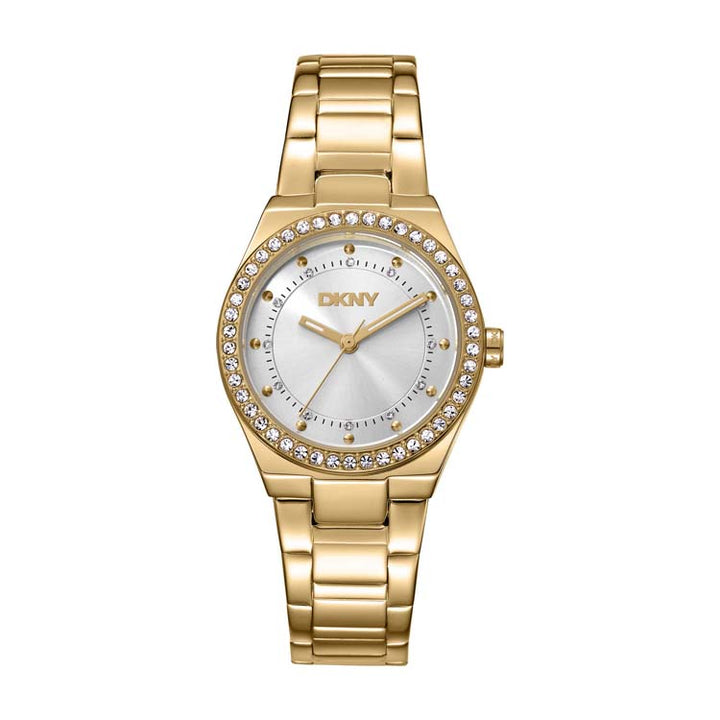 DKNY Evening Gold Stainless Steel 30mm Watch