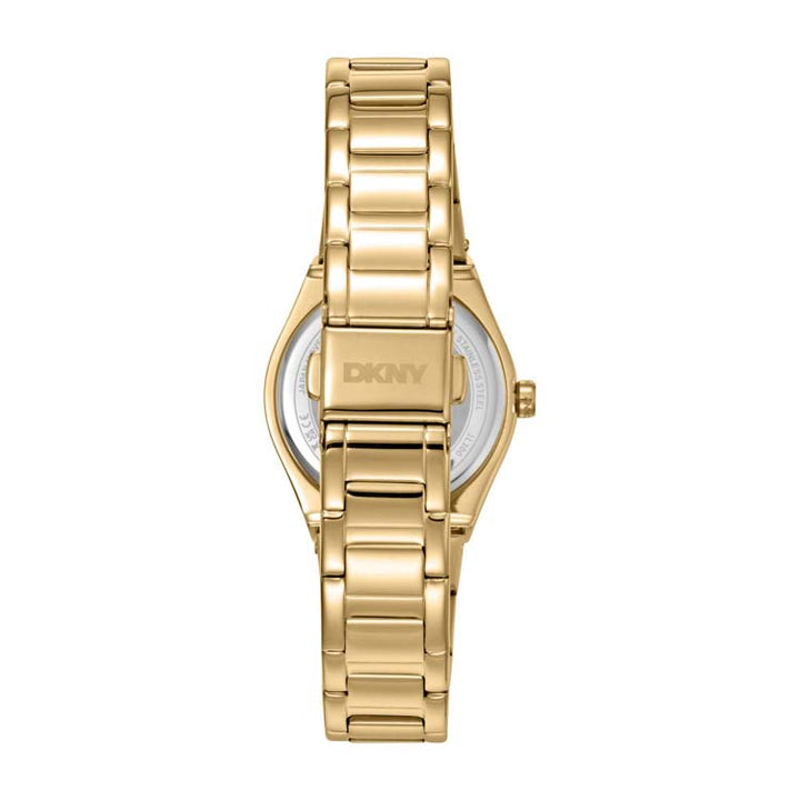 DKNY Evening Gold Stainless Steel 30mm Watch