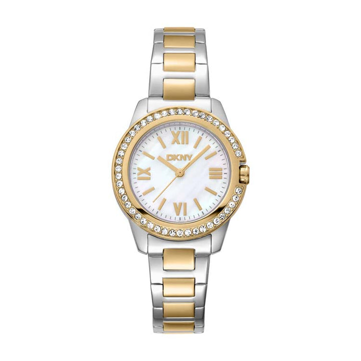 DKNY Evening Two-Tone Stainless Steel 30mm Watch