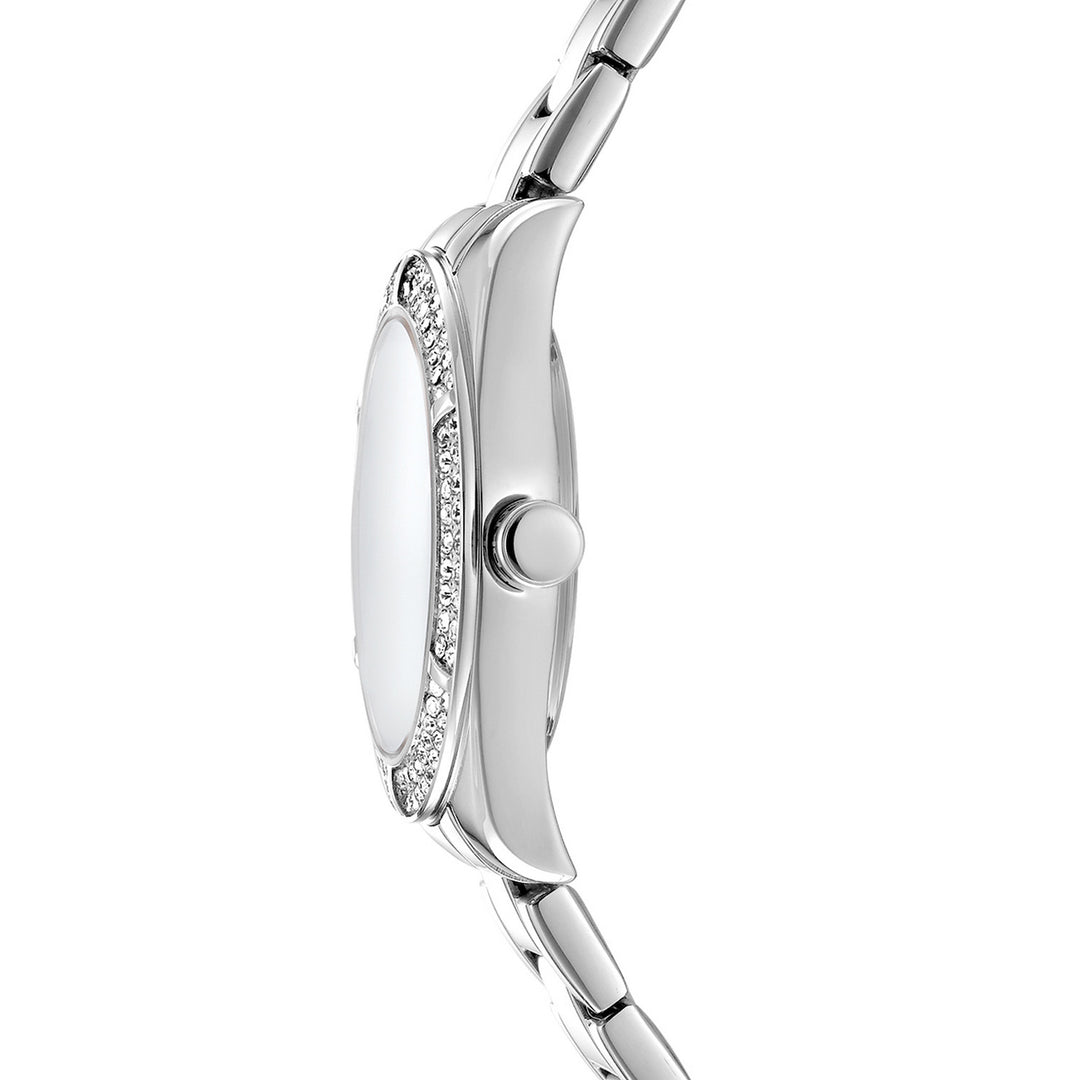 DKNY Evening Silver 30mm Pink Dial Womens Watch