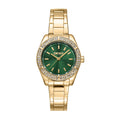 DKNY Evening Gold 30mm Green Dial Womens Watch