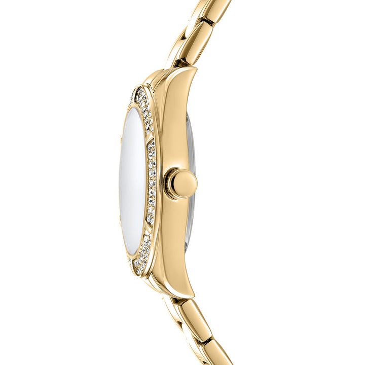 DKNY Evening Gold 30mm Green Dial Womens Watch