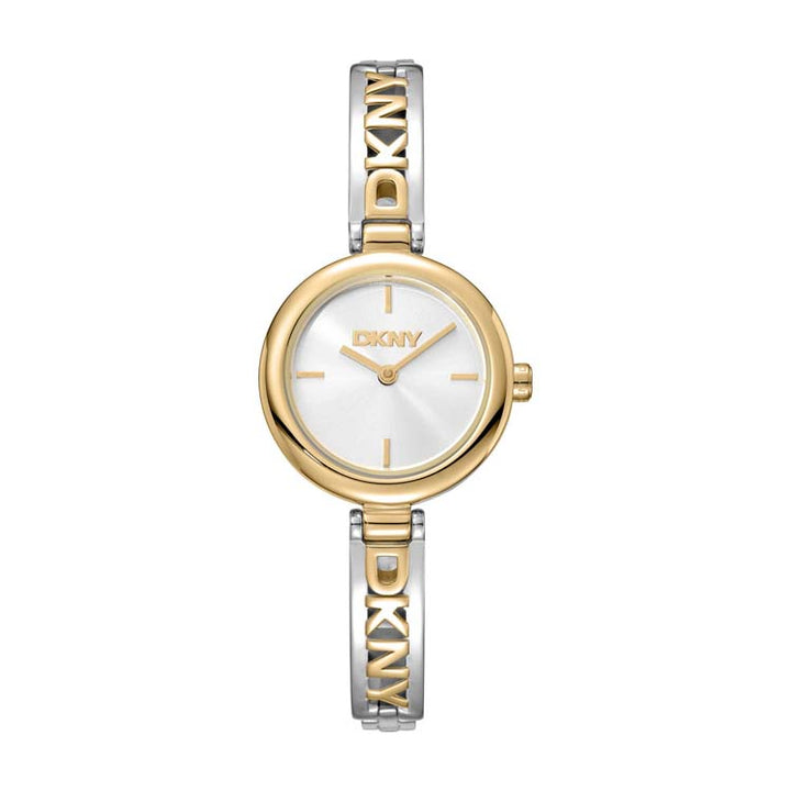 DKNY Logo Two-Tone Stainless Steel 26mm Watch