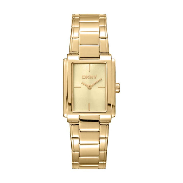 DKNY Everyday Gold Stainless Steel 23x30mm Watch