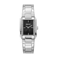 Evening Silver Stainless Steel 23x30mm Watch