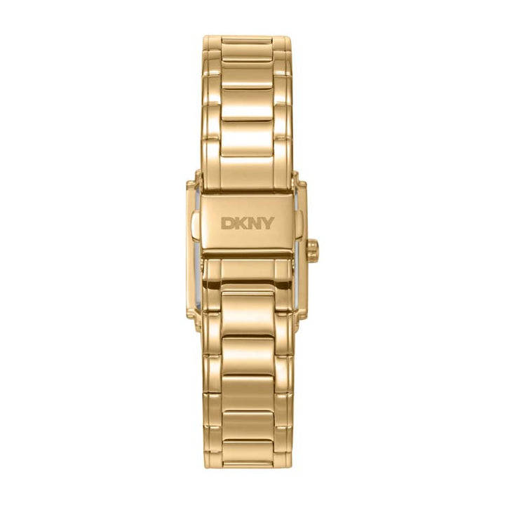 DKNY Evening Gold Stainless Steel 23x30mm Watch