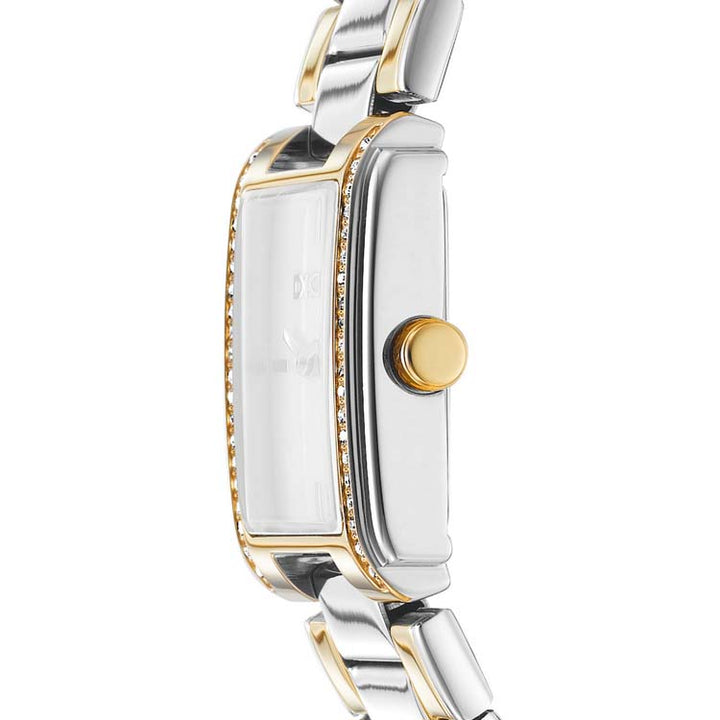 DKNY Evening Two-Tone Stainless Steel 23x30mm Watch