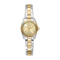 DKNY Mini Two-Tone 23mm Gold Dial Womens Watch