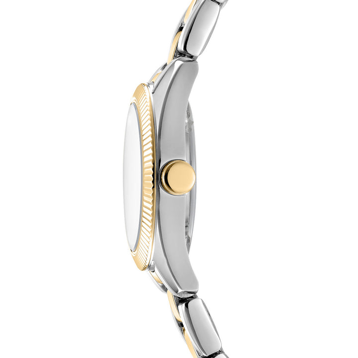 DKNY Mini Two-Tone 23mm Gold Dial Womens Watch