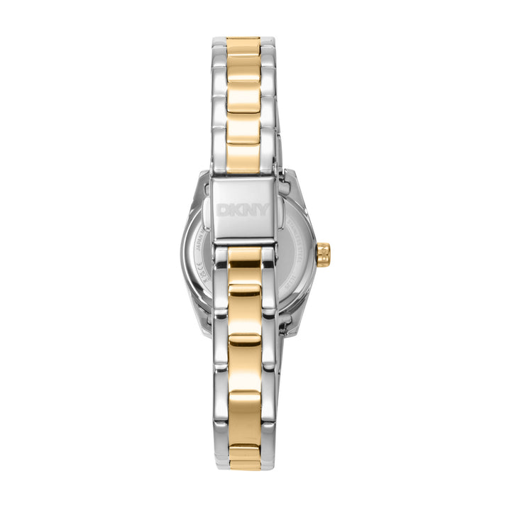 DKNY Mini Two-Tone 23mm Green Dial Womens Watch