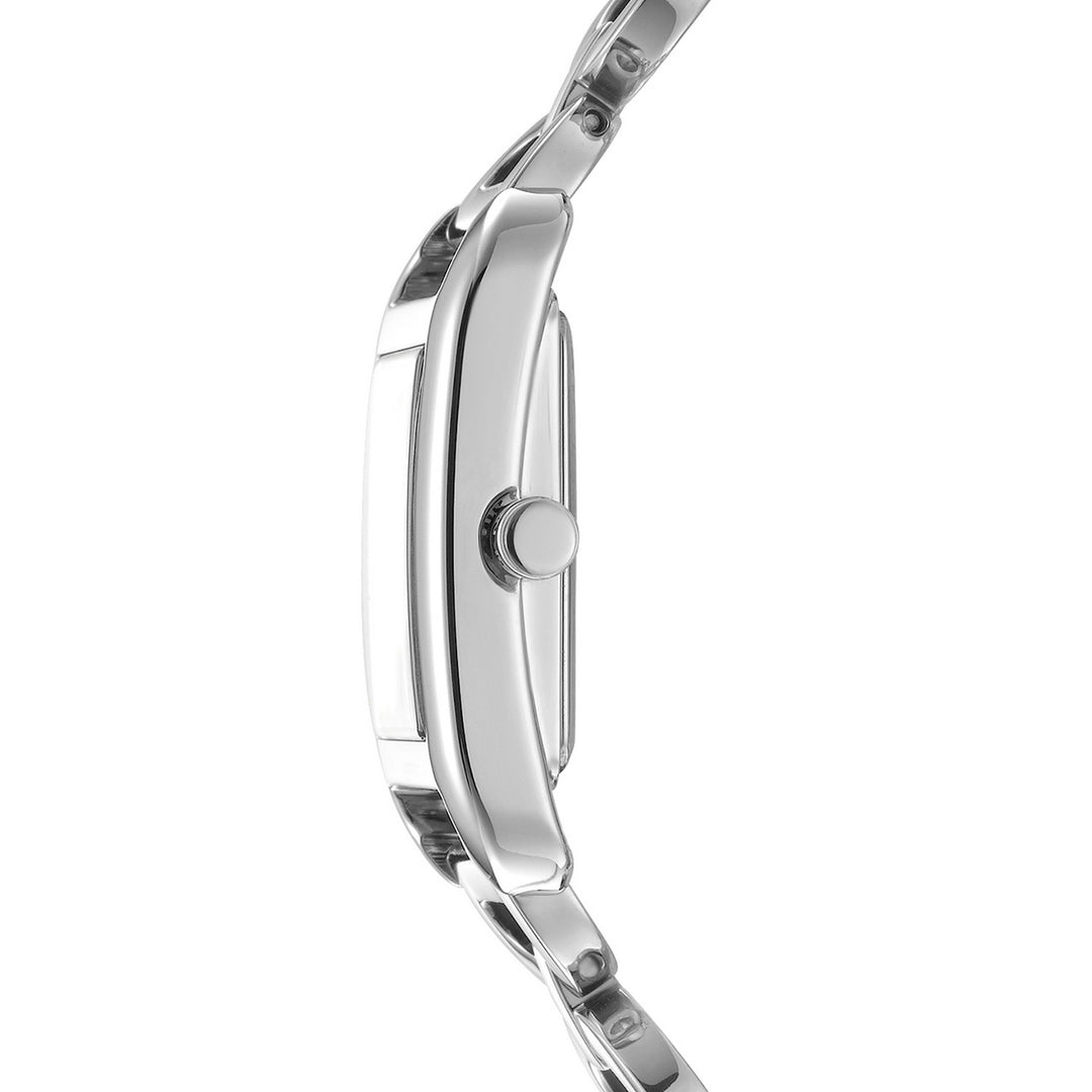 DKNY Open Link Silver 21x34mm Silver Dial Womens Watch