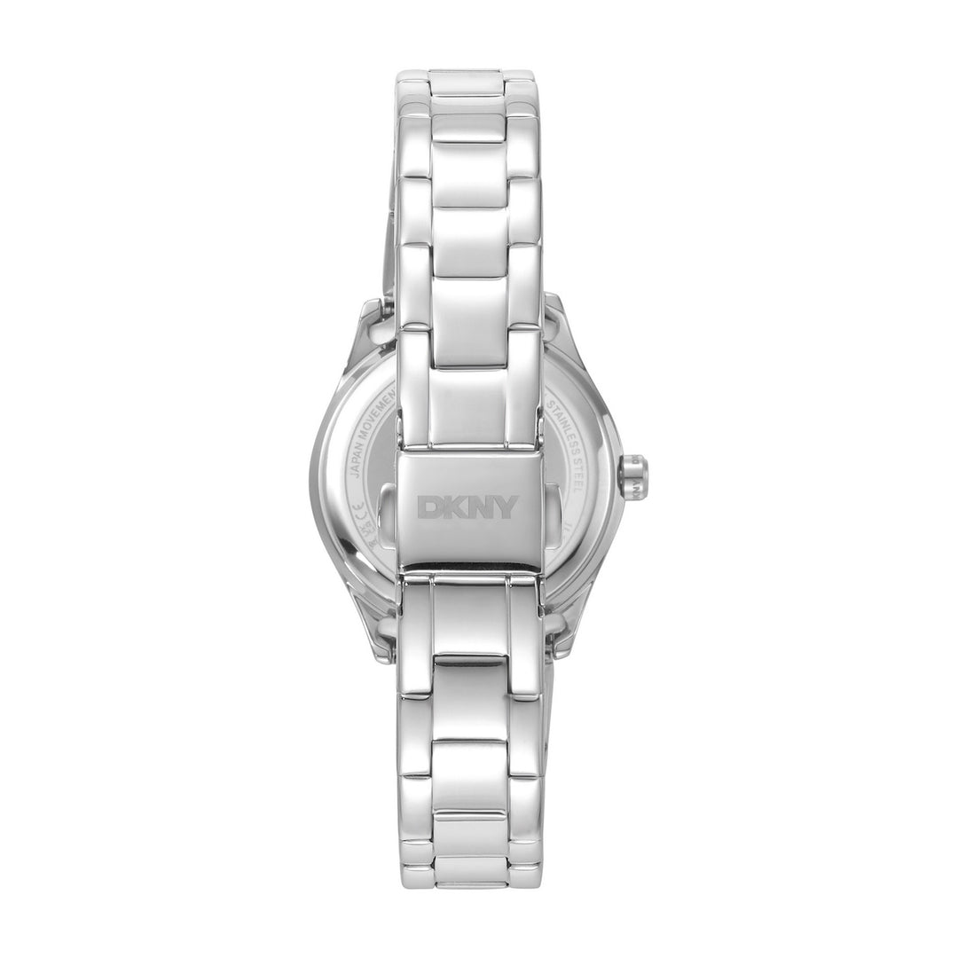 DKNY Logo Silver Stainless Steel 28mm Watch - view 2