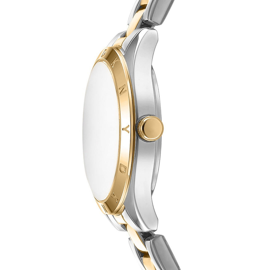 DKNY Logo Two Tone Stainless Steel 28mm Watch - view 3