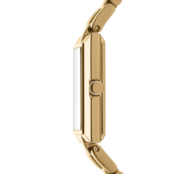 DKNY Signature Shape Gold Stainless Steel 20x30mm Watch - view 3