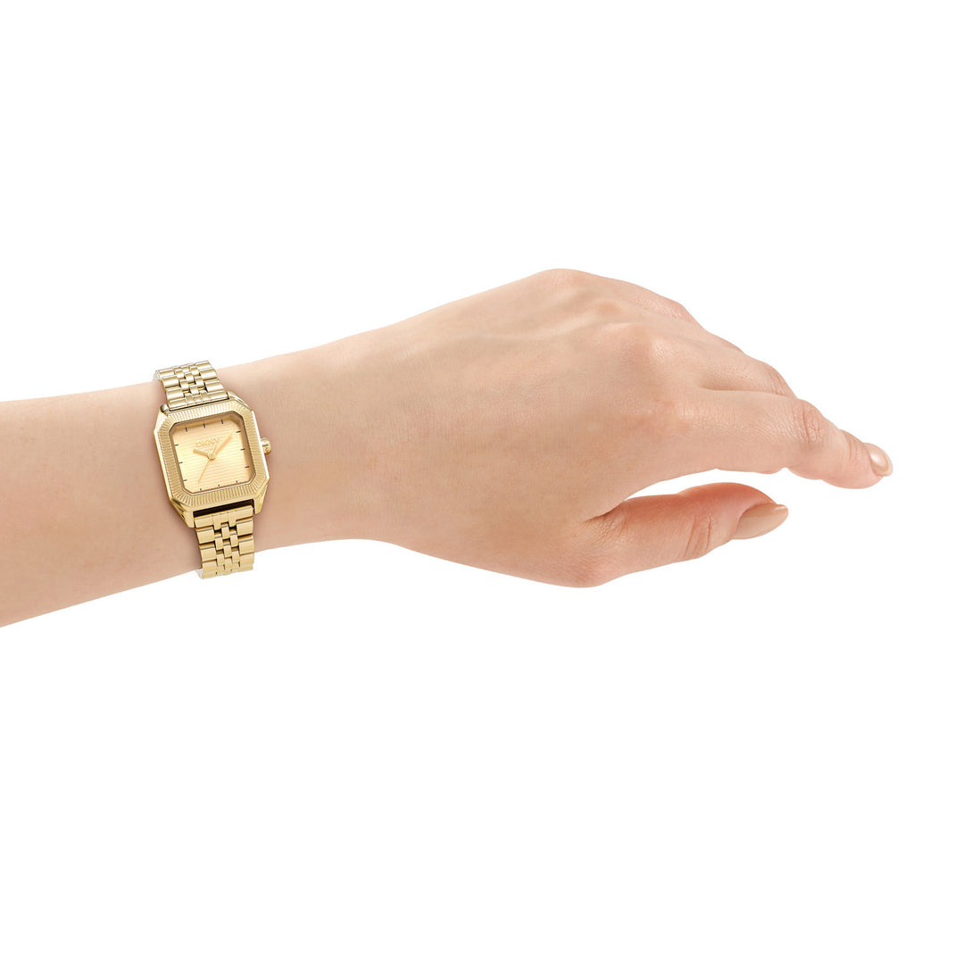 DKNY Signature Shape Gold 27x34mm Womens Watch