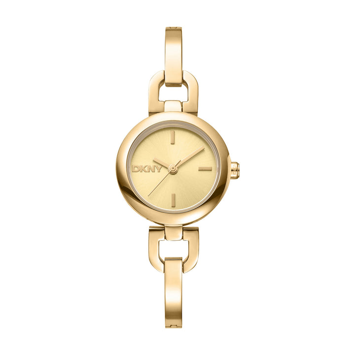 DKNY Half Bangle Gold 26mm Womens Watch
