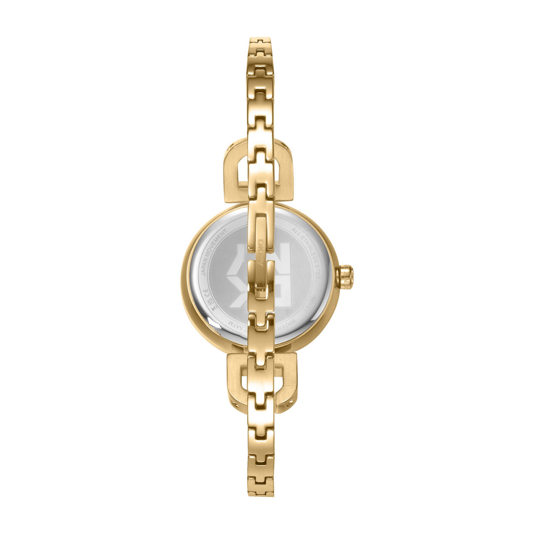 DKNY Half Bangle Gold 26mm Womens Watch