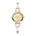 DKNY Half Bangle Two-Tone 26mm Womens Watch