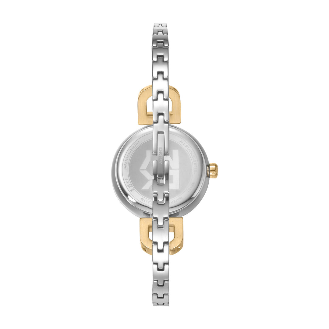 DKNY Half Bangle Two-Tone 26mm Womens Watch